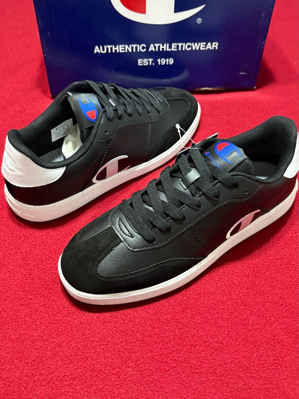 Champion Pure Keeper Black Gum Sneakers Men 11 / Women 12.5